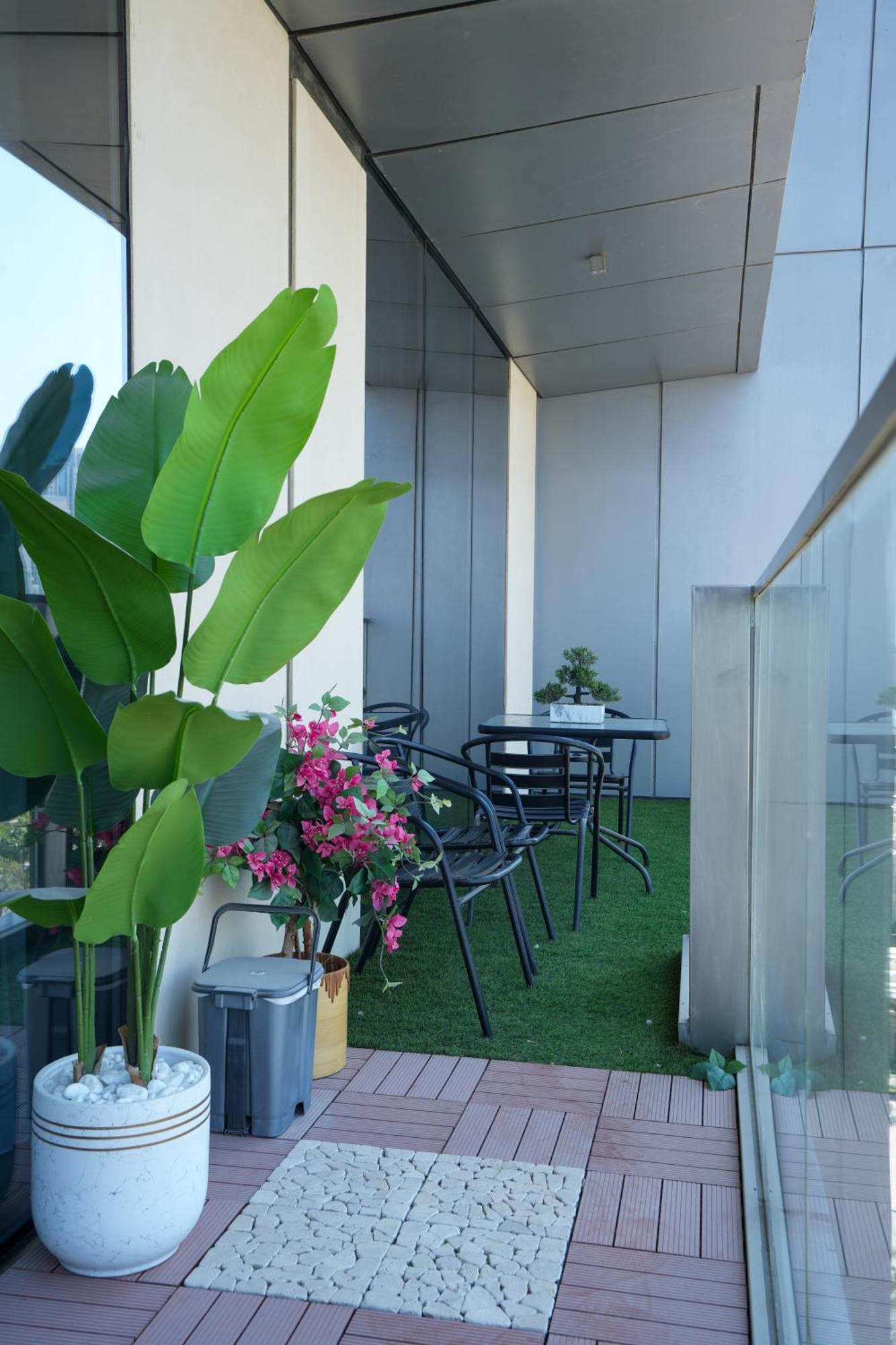 Apartment Ch Urban Haven - 1br At Boulevard Point With Burj & Fountain Views *